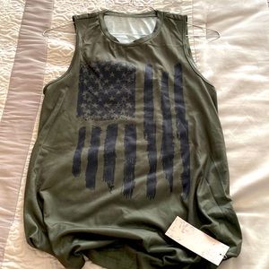 Brand new with tags. Army Green size Medium.